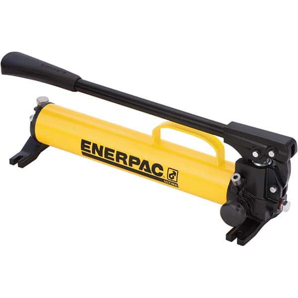 Enerpac - Manual Hydraulic Pumps Number of Stages: 2.000 Oil Volume Per Stroke (Cu. In.): 1.00 - Exact Industrial Supply