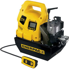 Enerpac - Power Hydraulic Pumps & Jacks Type: Electric Pressure Rating (psi): 10000 - Exact Industrial Supply