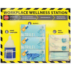 NMC - PPE Dispensers Type: Wellness Station Mount: Table/Wall - Exact Industrial Supply