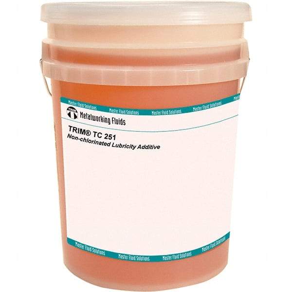 Master Fluid Solutions - 5 Gal Pail Lube/Emulsifier Additive - Low Foam, Series Trim TC251 - Exact Industrial Supply