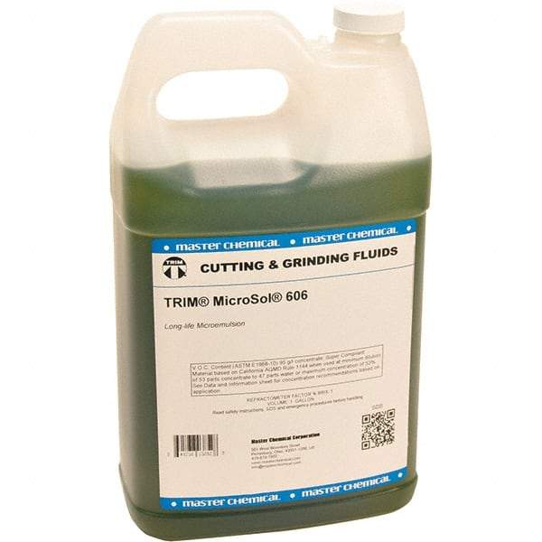 Master Fluid Solutions - 1 Gal Jug Cutting Fluid - Liquid - Exact Industrial Supply