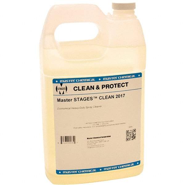 Master Fluid Solutions - 1 Gal Jug Cleaner - Low Foam, Series Clean 2017 - Exact Industrial Supply