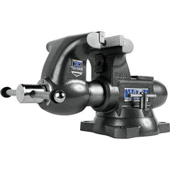 Wilton - Bench & Pipe Combination Vises Jaw Width (Inch): 6-1/2 Jaw Opening Capacity (Inch): 4-1/4 - Exact Industrial Supply