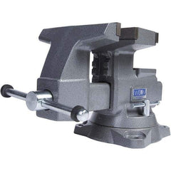 Wilton - Bench & Pipe Combination Vises Jaw Width (Inch): 8 Jaw Opening Capacity (Inch): 9-1/4 (Regular); 14-1/2 (Reversed) - Exact Industrial Supply