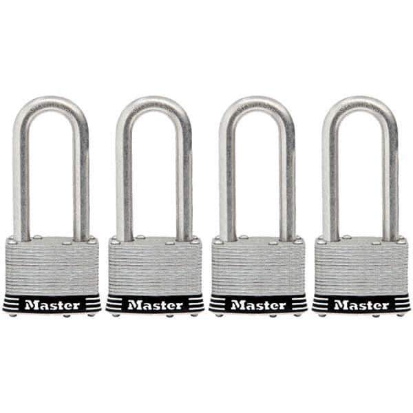 Master Lock - Padlocks Keyed: Alike Shackle Clearance: 2-1/2 (Inch) - Exact Industrial Supply