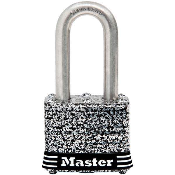 Master Lock - Padlocks Keyed: Alike Shackle Clearance: 1-1/2 (Inch) - Exact Industrial Supply