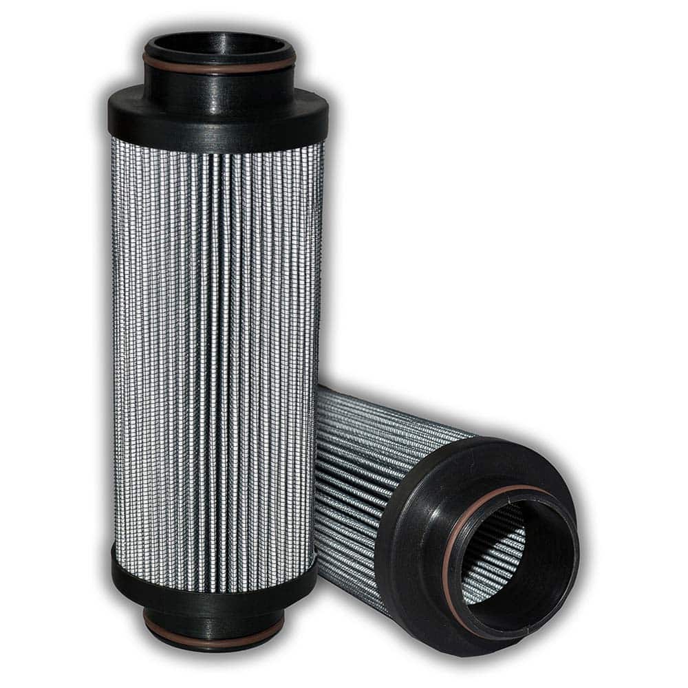 Replacement/Interchange Hydraulic Filter Element: Microglass, 10  µ