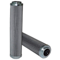 Replacement/Interchange Hydraulic Filter Element: Microglass, 10  µ
