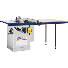 Palmgren - Table & Tile Saws; Type: Right Tilt Cabinet Saw ; Blade Diameter (Inch): 12 ; Rip Capacity (Inch): 50 ; Maximum Depth of Cut @ 90 Deg (Inch): 4 ; Maximum Depth of Cut @ 45 Deg (Inch): 2.75 ; Speed (RPM): 4000 - Exact Industrial Supply