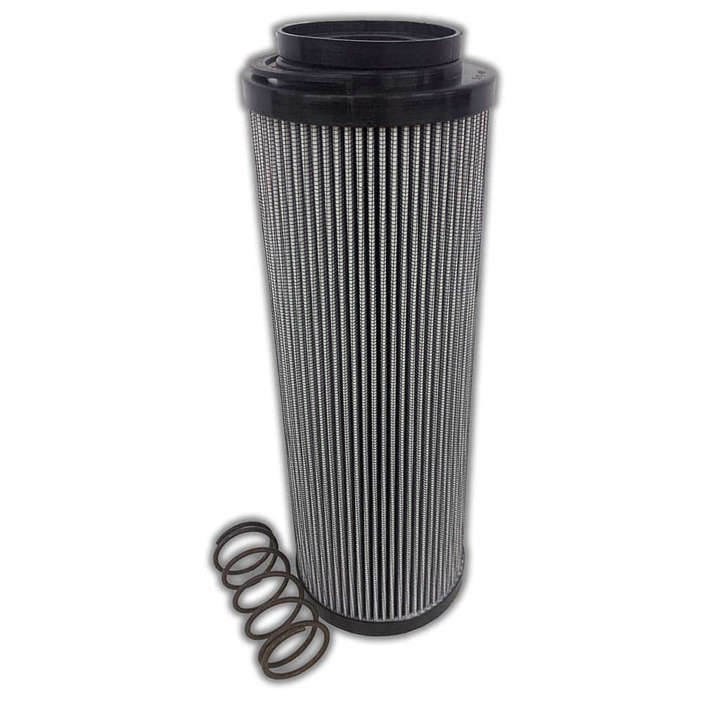 Replacement/Interchange Hydraulic Filter Element: Microglass, 10  µ