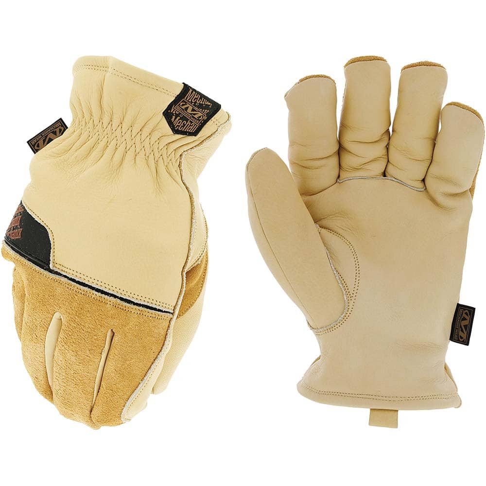 Mechanix Wear - Work & General Purpose Gloves; Material Type: Leather ; Application: Maintenance & Repair; Construction; Towing & Transportation; Agriculture; Ranching; DIY Home Improvement ; Coated Area: Uncoated ; Women's Size: Large ; Men's Size: Medi - Exact Industrial Supply