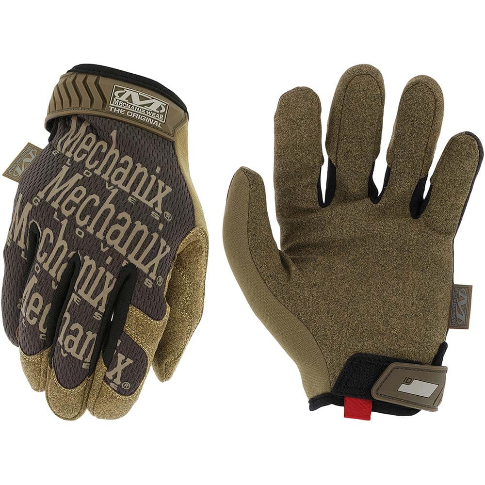 General Purpose Work Gloves: Small, TrekDry, Thermoplastic Elastomer & Synthetic Leather Brown