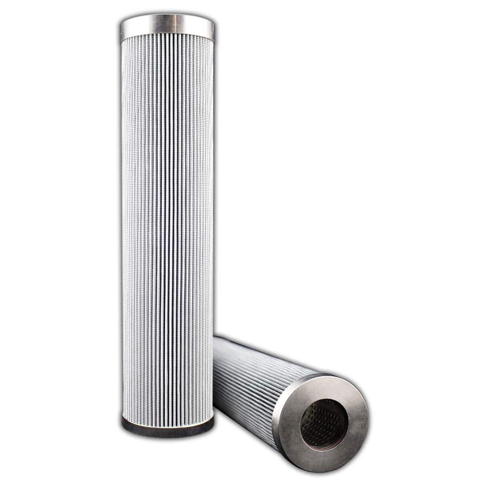 Replacement/Interchange Hydraulic Filter Element: Microglass, 10  µ