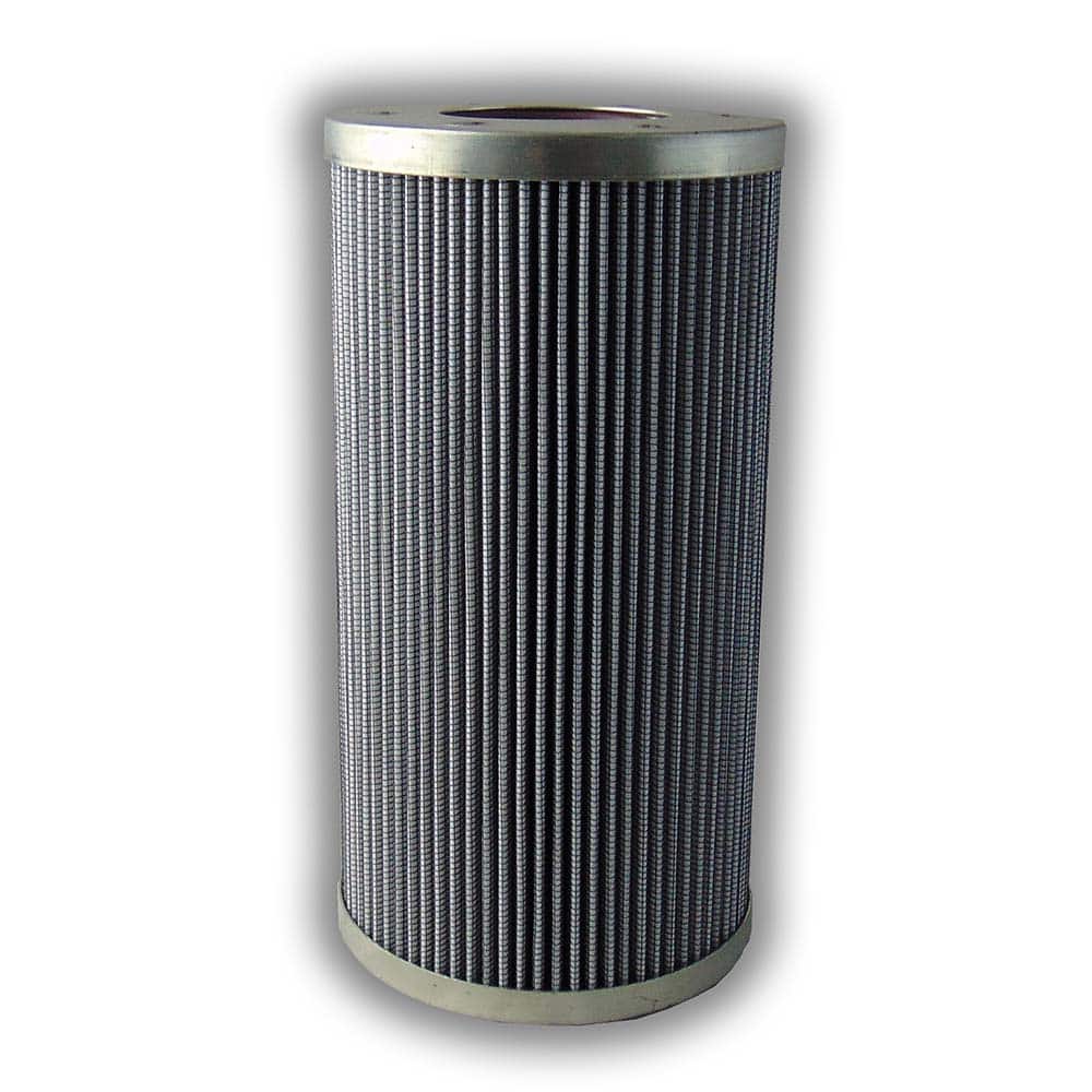 Replacement/Interchange Hydraulic Filter Element: Microglass, 10  µ