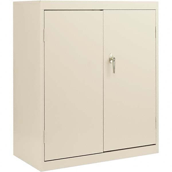 ALERA - 2 Shelf Locking Storage Cabinet - Exact Industrial Supply
