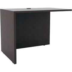 ALERA - Office Desks Type: Return/Bridge Shell Center Draw: No - Exact Industrial Supply