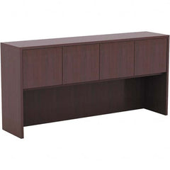 ALERA - Bookcases Height (Inch): 35.3800 Color: Mahogany - Exact Industrial Supply