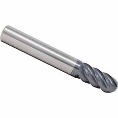 SGS - Ball End Mills Mill Diameter (Inch): 5/8 Mill Diameter (Decimal Inch): 0.6250 - Exact Industrial Supply