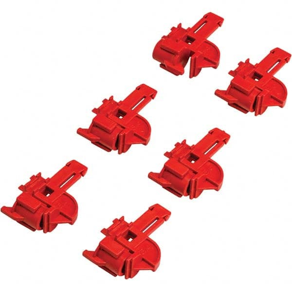 Brady - Pack of 6 Fuse Lockouts - Exact Industrial Supply