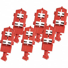 Brady - Pack of 50 Single-Pole Circuit Breaker Lockouts - Exact Industrial Supply