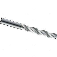 SGS - 25/64" 124° Helical Flute Solid Carbide Screw Machine Drill Bit - Exact Industrial Supply