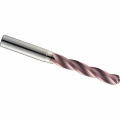 SGS - 9.9mm 124° Solid Carbide Jobber Drill - Exact Industrial Supply