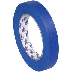 Tape Logic - Pack of (48), 60 Yd Rolls 3/4" Blue Crepe Paper Painter's Tape - Exact Industrial Supply