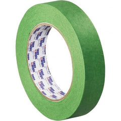 Tape Logic - Pack of (36), 60 Yd Rolls 1" Green Crepe Paper Painter's Tape - Exact Industrial Supply