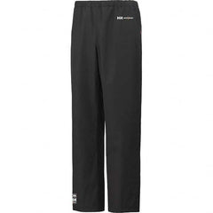 Helly Hansen - Size M Black Polyester Wind Resistant Pants - Exact Industrial Supply