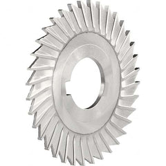 Side Chip Saw: 6″ Blade Dia, 0.2188″ Blade Thickness, 1″ Arbor Hole Dia, 42 Teeth, High Speed Steel Uncoated, Straight Tooth