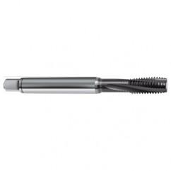 M10x1.5 4HX 3-Flute Cobalt Semi-Bottoming 10 degree Spiral Flute Tap-TiAlN - Exact Industrial Supply