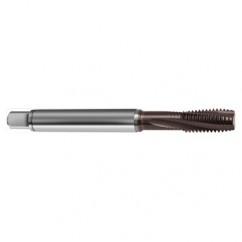 3/8-24 Dia. - 3BX - 3 FL - Cobalt Semi-Bott Tap - TiAlN FORM-C DIN 371 - Exact Industrial Supply