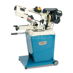 Combination Horizontal & Vertical Bandsaws; Machine Style: Manual; Drive Type: Belt; Angle of Rotation: 45; 60; Maximum Capacity (Rounds) at 90 Degrees (Decimal Inch): 5.0000; Maximum Capacity (Rectangular) at 90 Degrees (Inch): 5 x 6; Phase: 1; Coolant S