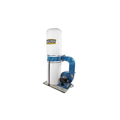 Dust, Mist & Fume Collectors; Machine Type: Dust Collector; Mounting Type: Surface; Filter Bag Rating (Micron): 30.00; Voltage: 220; Phase: 1; Air Flow Volume (CFM): 1650.00; Sound Level Rating (dB): 85; Horsepower (HP): 2