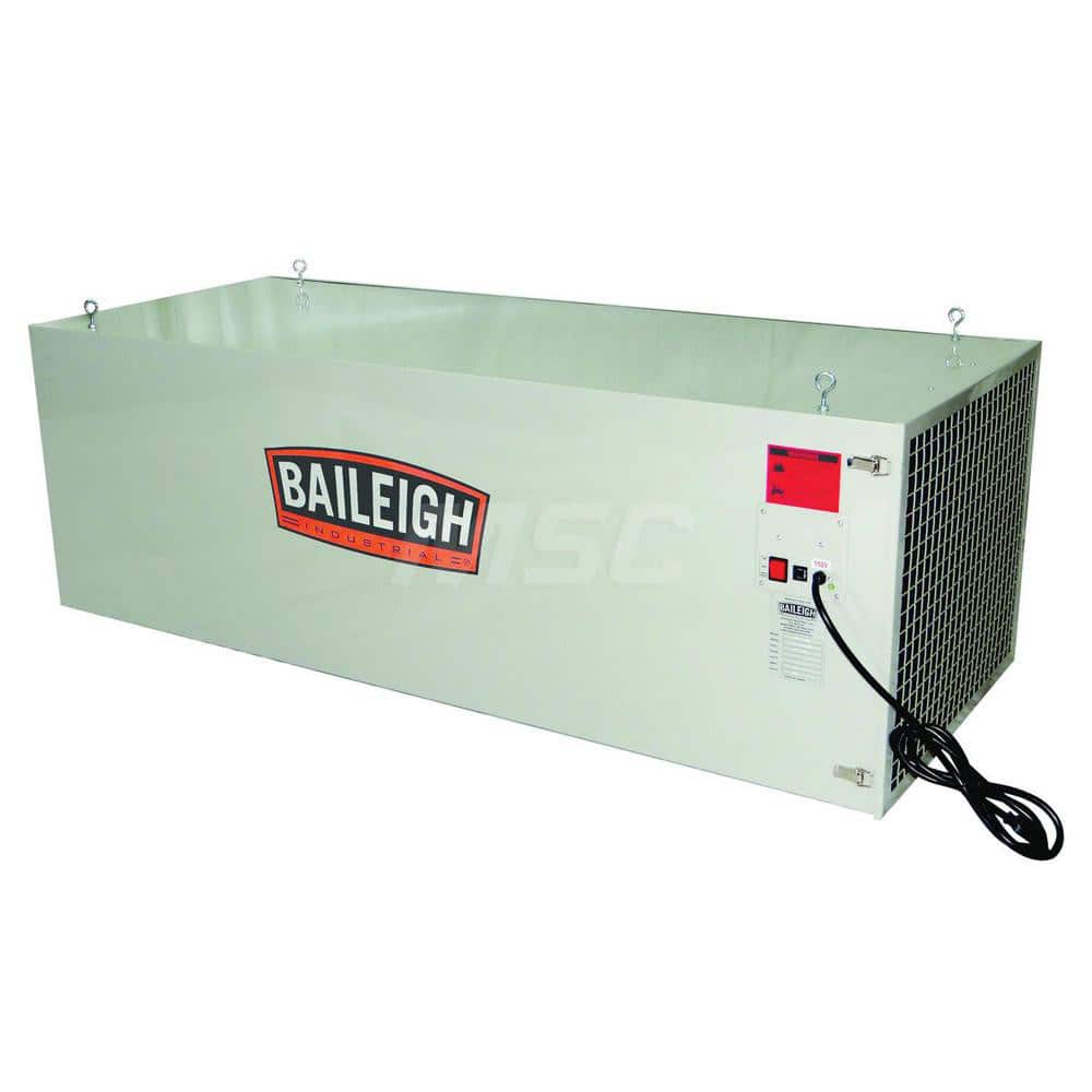 Dust, Mist & Fume Collectors; Machine Type: Air Filtration System; Mounting Type: Surface; Filter Bag Rating (Micron): 5.00; Voltage: 110; Phase: 1; Air Flow Volume (CFM): 2450.00; Sound Level Rating (dB): 70; Filter Bag Diameter (Inch): 20; Filter Bag Le