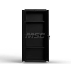 Storage Cabinet: 30″ Wide, 18″ Deep, 72″ High 3 Shelf