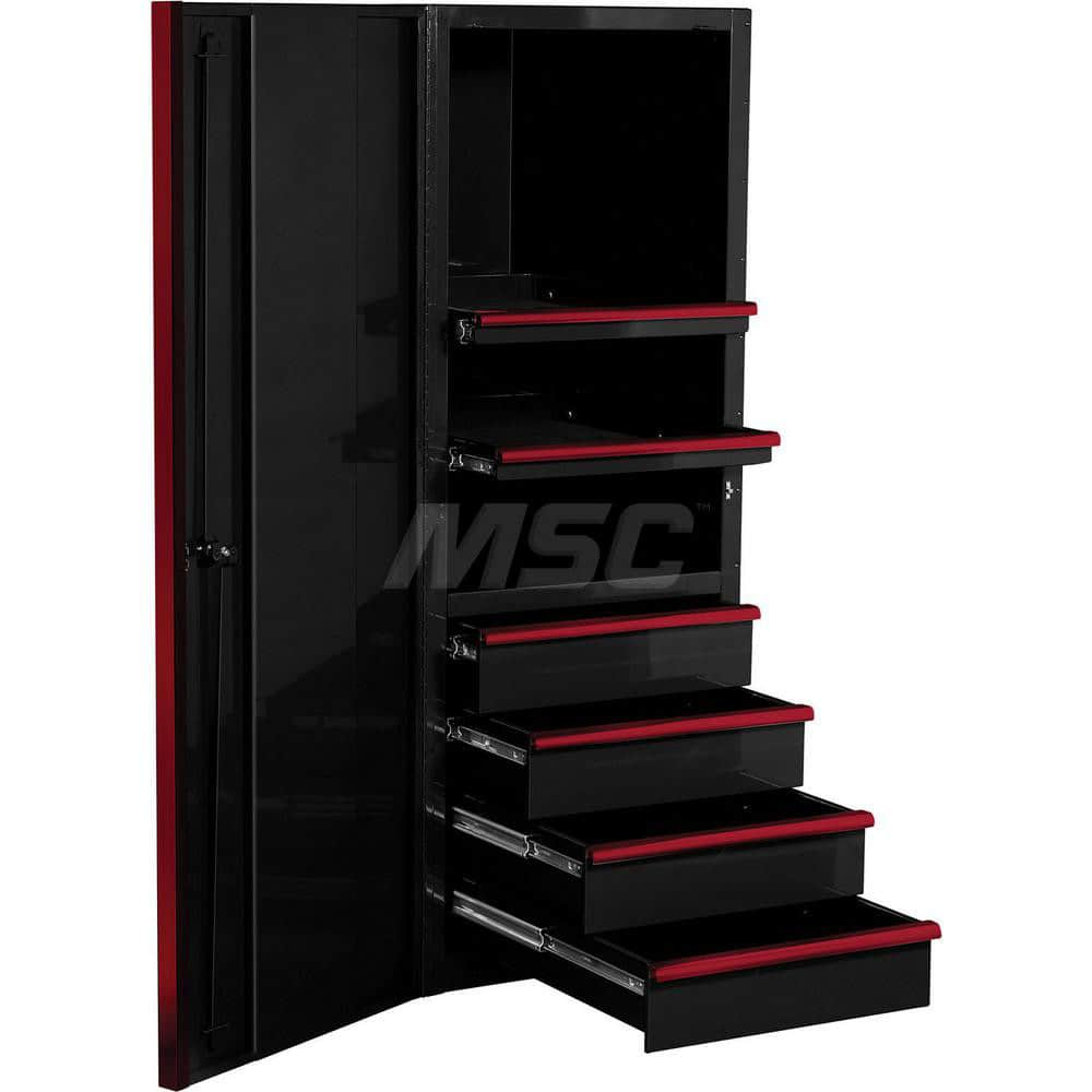 Bases & Risers & Add-Ons; Type: Side Locker; For Use With: EX7215CHQBKRD; EX7201HCQBKRD; EX7217RCQBKRD; Width (Inch): 64.75; Depth (Inch): 32.75; Number Of Drawers: 4.000; Height (Inch): 28.75; For Use With: EX7215CHQBKRD; EX7201HCQBKRD; EX7217RCQBKRD; Co