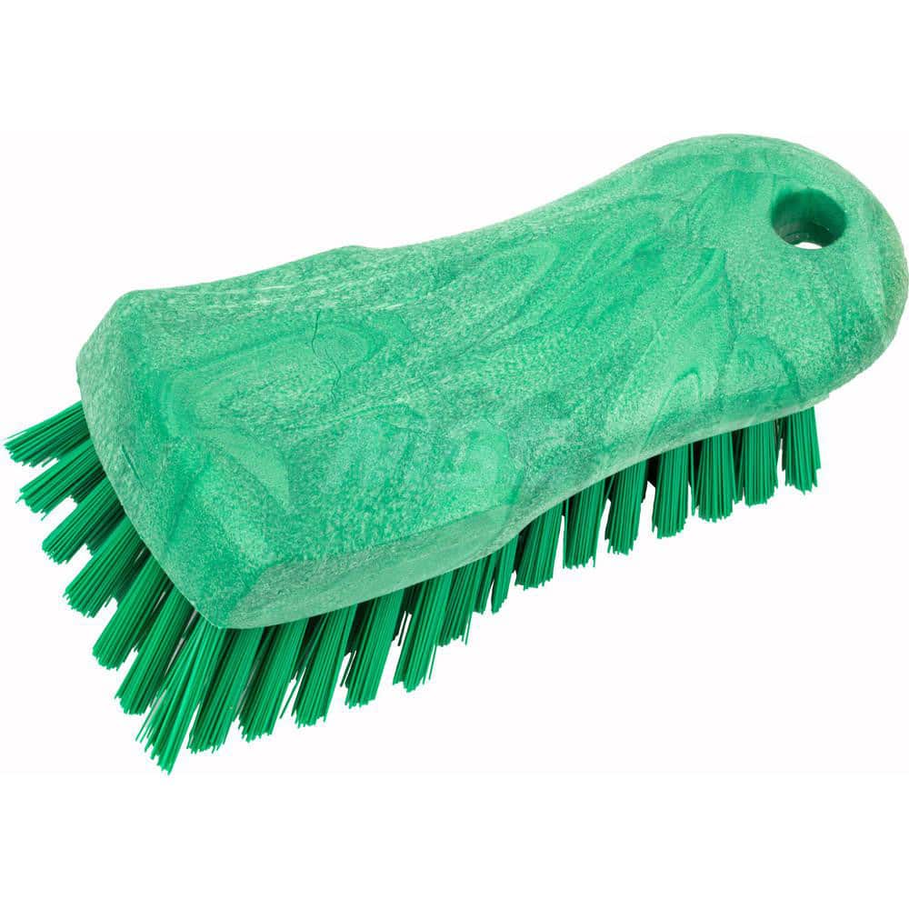 Scrub & Scouring Brushes; Type: Scrub Brush; Bristle Material: Polyester; Brush Width: 2.5; Resistance Features: Oil Resistant; Water Resistant; Block/Handle Material: Plastic; Color: Green; Bristle Type: Medium; Brush Area Width (Inch): 2.5; Bristle Firm