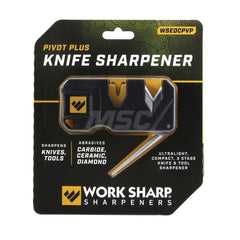 Knife Accessories; Type: Manual Knife Sharpener; For Use With: Outdoor Knives; Kitchen Knives; Additional Information: The Pivot Plus Knife Sharpener ™ Is Your Pocket-Sized Solution To Sharpening And Honing Straight And Serrated Edged Knives; For Use With