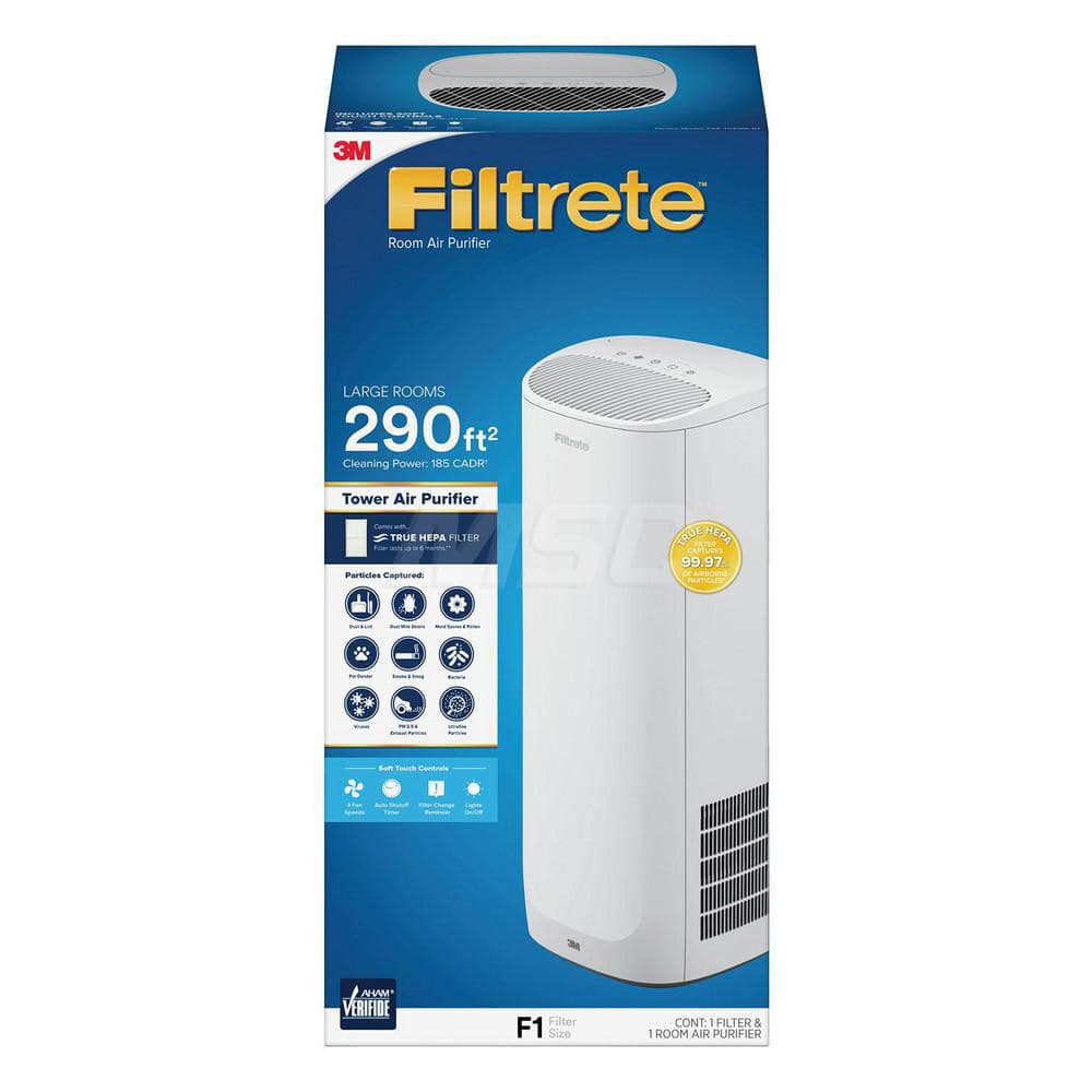Self-Contained Air Purifier: HEPA Filter 4 Speed