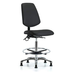 Task Chair: ESD Vinyl, Black