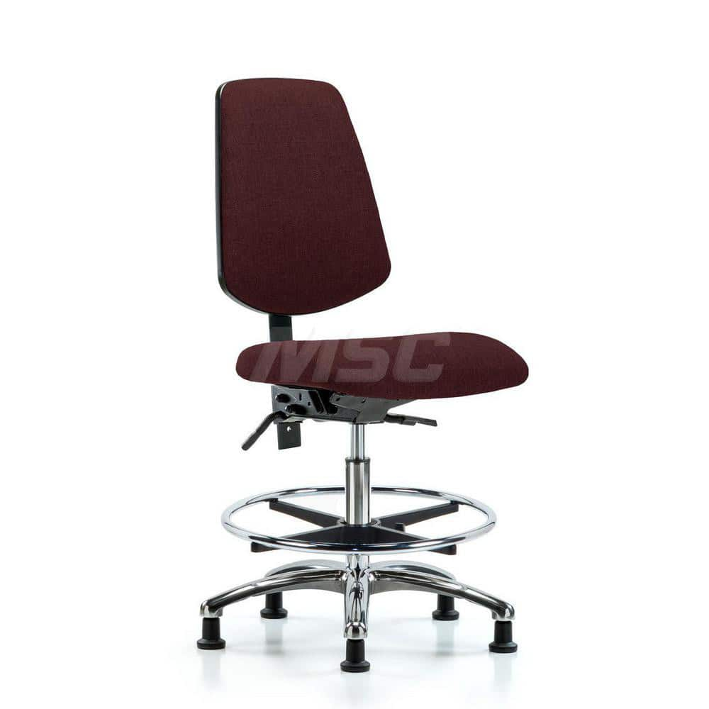 Task Chair: Olefin, Burgundy