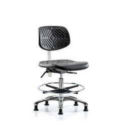 Task Chair: Polyurethane, Black