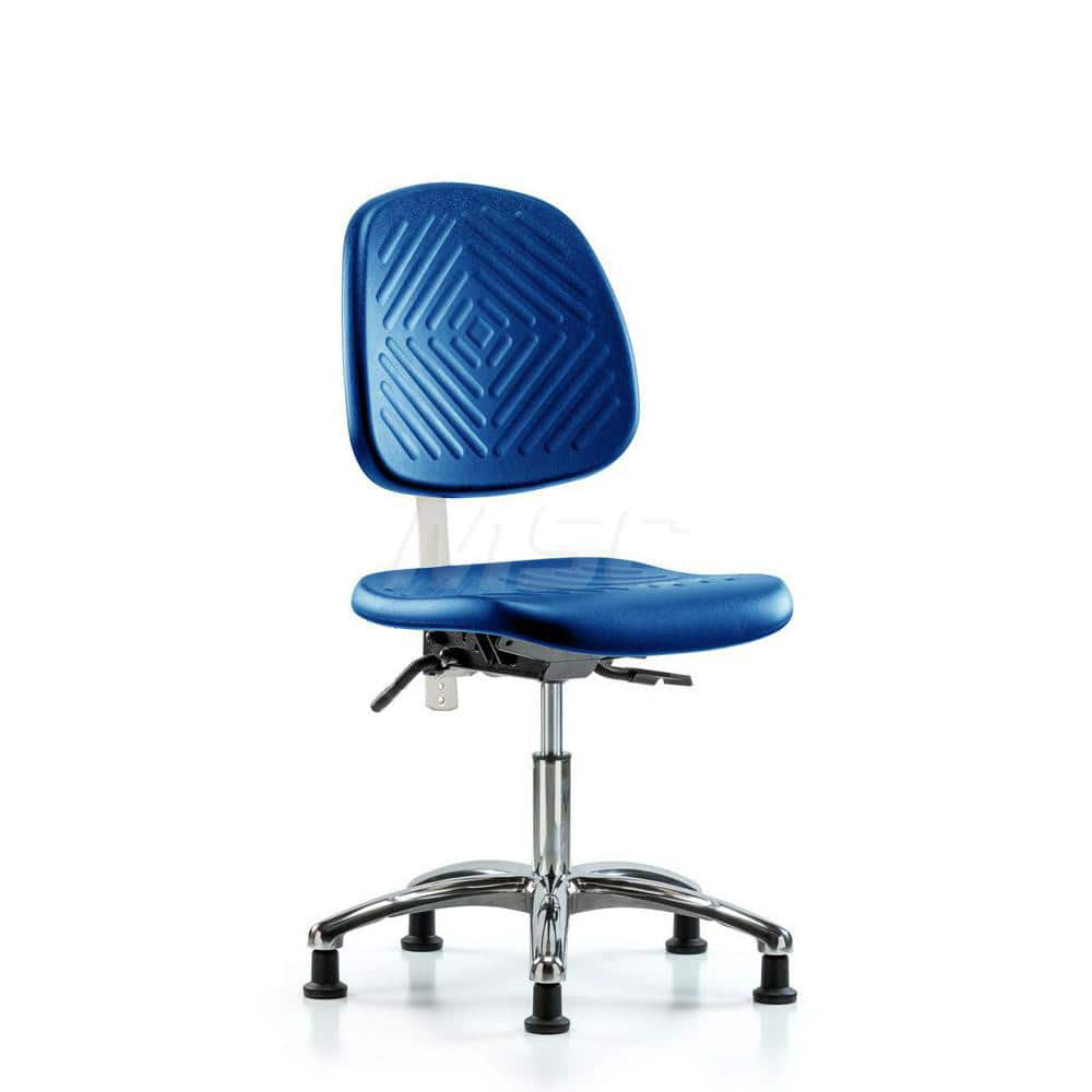 Task Chair: Polyurethane, Blue