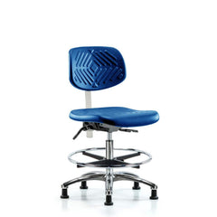 Task Chair: Polyurethane, Blue