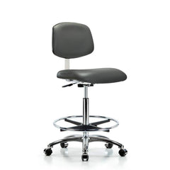 Task Chair: Vinyl, Carbon