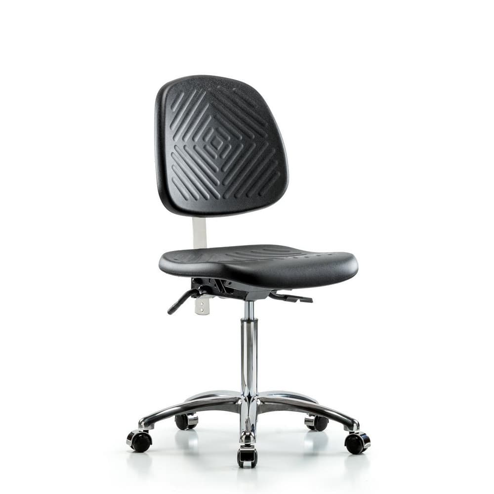 Task Chair: Polyurethane, Black