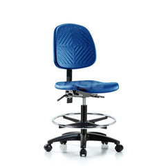 Task Chair: Polyurethane, Blue