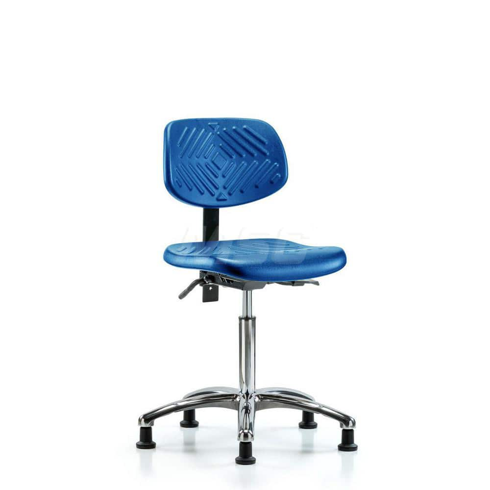 Task Chair: Polyurethane, Blue