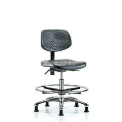 Task Chair: Polyurethane, Black